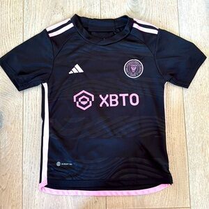 Adidas Youth International Miami Jersey.